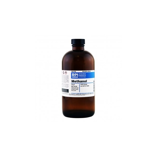 Methanol (ACS), 500 ML